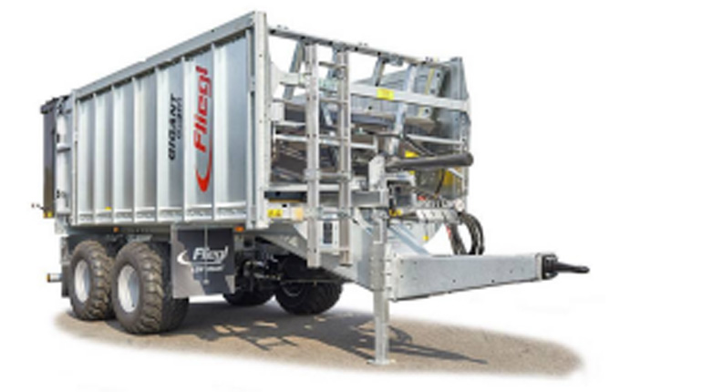 Remorca cu împingător Fliegl ASW 110 Tandem
