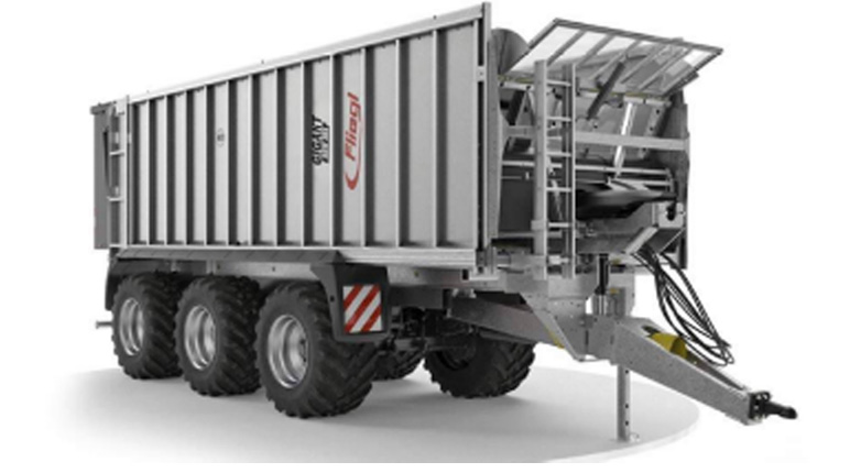 Remorca cu impingator Fliegl ASW 391 Tridem Profi