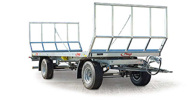 Remorcă platformă pe 3 axe Fliegl DPW 180 B